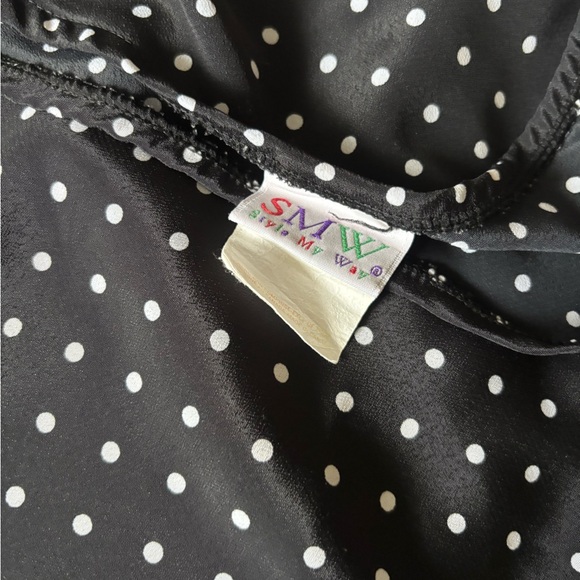 Polka dot low rise skirt - Picture 2 of 4